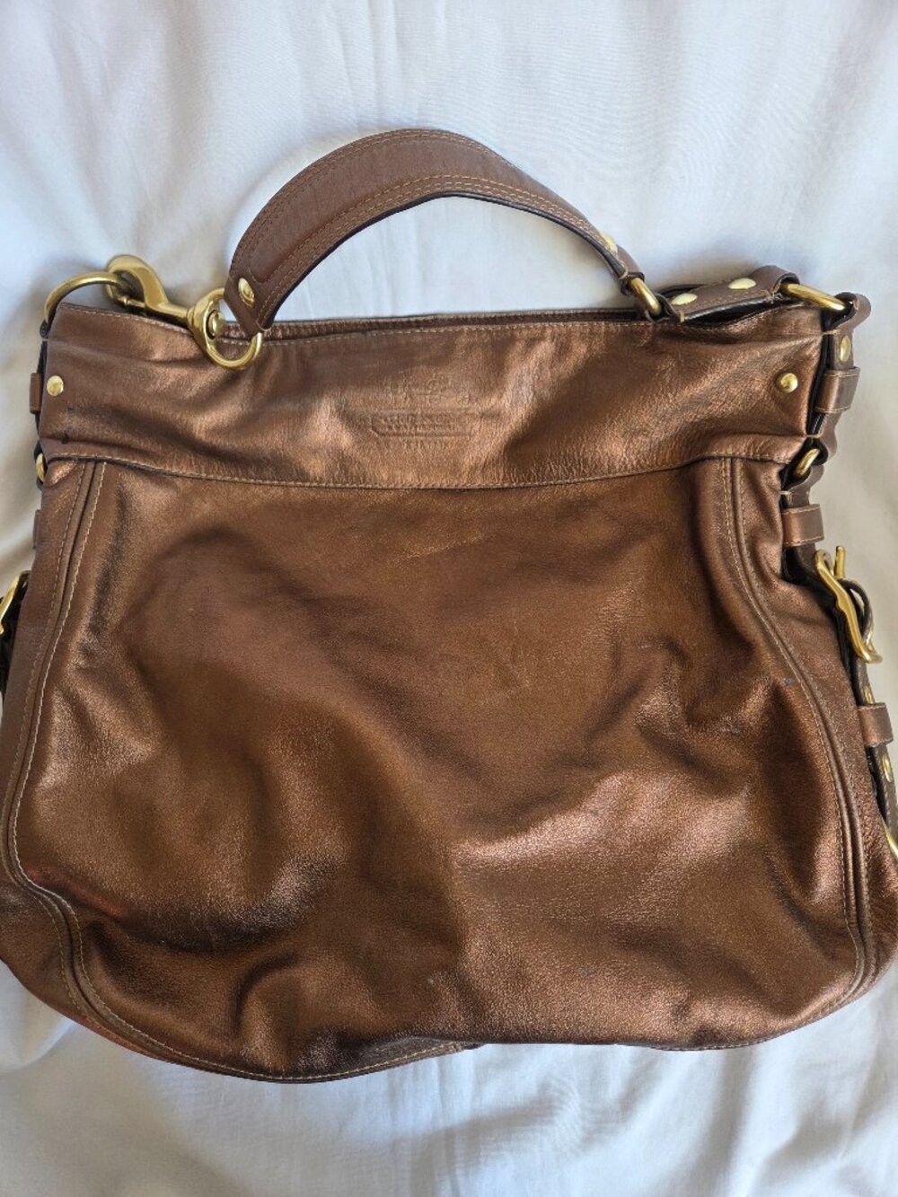 Vintage Coach Zoe Hobo Bag Y2K